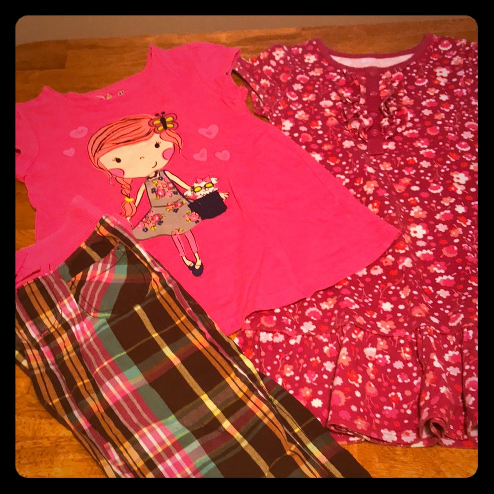 Girls Size 4  Capri Outfit and Dress